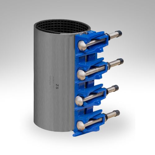 Abrazadera de Reparación Acero Inoxidable y Hierro Dúctil | Zona Sanitaria